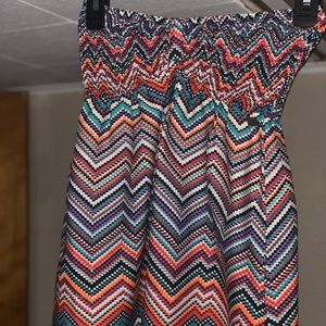 Vintage Foxy Roxy tube top multi